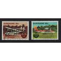 Suriname 40th Anniversary of ICAO 2v 1984 CTO S...