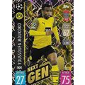 Match Attax UCL/UEL/UECL 2021-22: Next Gen, Borussia Dortmund - Moukoko