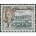 British Virgin Islands 1952 3c. black & brown S...