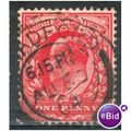 GB stamps 1902-10 KEV11 - 1d SG219 Bradford 6
