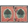 South Africa 1926 SG32 6d Green & Orange Fine U...