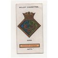 1925 W.D.& H.O.Wills Cigarette card Ship's Badg...