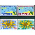 St Lucia QEII 1969 CARIFTA 1st Anniversary Moun...