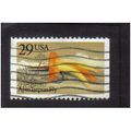 1991 USA fishing flies 29c f/u sga2582