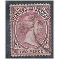 Falkland Islands 1895 SG25 2d Purple Fine Used. .
