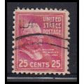 Used 829 25c William McKinley Barely Clears KA8379
