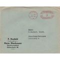 Germany 1936 F.Kosfeld Gutersloh to Meersburg C...