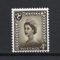Isle of Man - 1968-69 - 4d Olive-Sepia (sg5) Mi...
