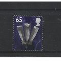 Wales.W87 65p Prince of Wales' Feathers.Unmount...