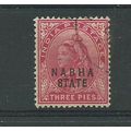 india states nabha state sg36 sg 36 used fu 1900