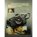 1980 Mamiya ZE Camera Ad - Sophisticated