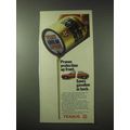 1984 Texaco Havoline Supreme Motor Oil Ad - Protection