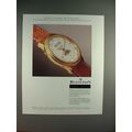 1987 Blancpain Watch Ad - Never Been a Quartz
