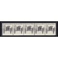 2124 4.9c Buckboard Very Fine MNH Dry Gum PNC 4...
