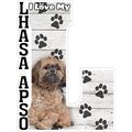 I Love My Lhasa Apso Fridge Magnet