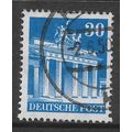 GERMANY 1948 BUILDINGS 30pf BLUE BRANDENBURG GA...