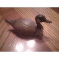 Figurine - brown duck