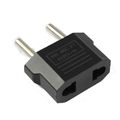 Clavija Adaptador Enchufe Plano a Redondo para ...