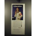 1971 Liquid Paper Slipstick Pen Ad - Liberation