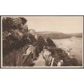 Pont River from Mount Pleasant, Fowey, Cornwall...