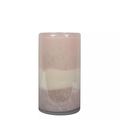 Pink & White Glass Vase 21.5 CM Gift Home Decor...