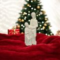 Vintage 80's Holy Family Figure - White Bisque ...