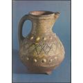 14th Century Jug with Bridge-Spout & Trellis De...