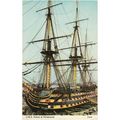 Maritime Postcard HMS Victory Portsmouth Harbou...