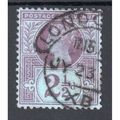 1887-92 Sg201 2 1/2d PURPLE/BLUE BDO21