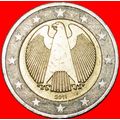 EAGLE: GERMANY ★ 2 EURO 2011J HAMBURG! LOW STAR...