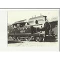 Railway LNER 2-4-2T 1600 Postcard by Dixon (KME...