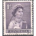 Australia 1959 - SG308 - 1d purple - Queen Eliz...