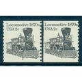1897A 2c Locomotive Fine MNH Dry Gum CNP Left 4...