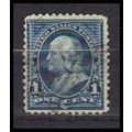 Used 264 1c Benjamin Franklin Just Clears RA1038