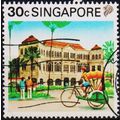 Singapore. 1990 30c S.G.628 Used