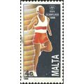 MALTA, OLYMPICS, Seoul, track, brown 1988, 4c