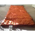 Coleman Adult Sleeping Bag Gray/Orange Indoor O...