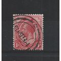 SouthAfrica.SG4b 1d Scarlet (shades).Fine Used....