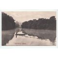 The Lake and Ramsbury Manor House Postcard Wilt...