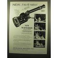 1961 Schneider zoom Variogon Lens Ad - 1 to 6 Ratio