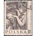 POLAND, Death by Jacek Malczewski, brown 1959, ...