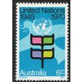 Australia 1970 25th Anniversary of United Natio...