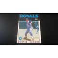 1986 Topps Traded Card # 065T Dennis Leonard Ex...