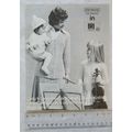 1973 Keynote pattern ladies long-line cardigan,...