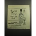 1951 Booth's House of Lords Gin Ad - The one Best Martini
