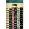The Daily Reading GW Briggs 1963 Book Postcard