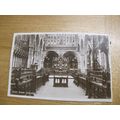 1927 fr Real photo Postcard - The Choir, Exeter...