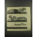1956 Gantner Wikies Swim Trunks Advertisement