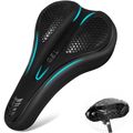 ZCITEK Padded Gel Bike Seat Cover-BLACK-NEW-SEA...