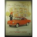 1960 NSU Sport Prinz Car Ad - This is Daddy's Office